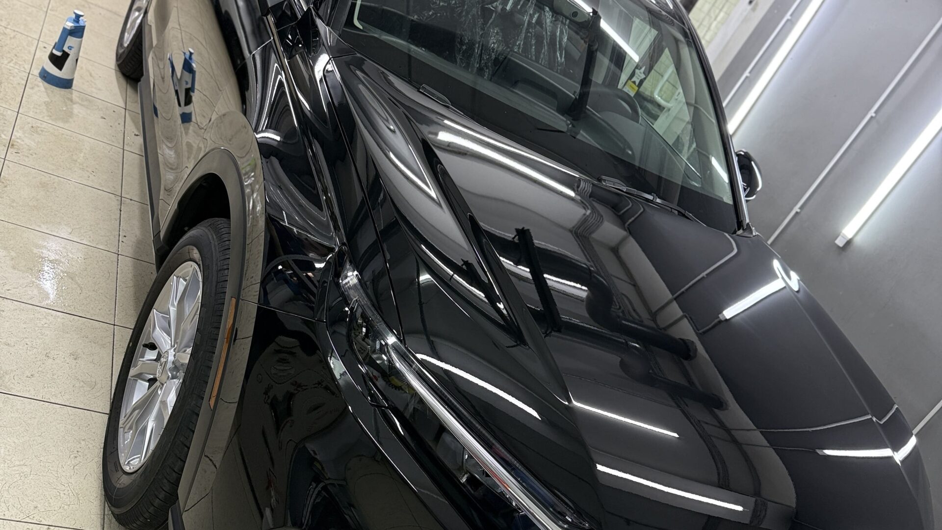 Оклейка пленкой Honda CRV — плёнка NAR Premium 210 — Оклейка кузова полиуретановой пленкой | ProTint СПб