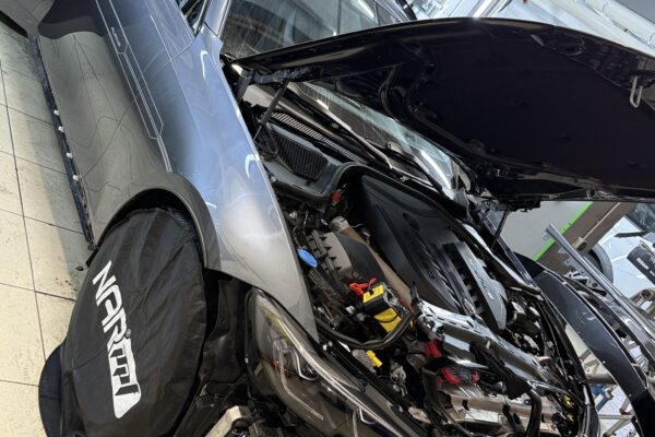 Оклейка кузова и стекла BMW ALPINA B3 Touring 359 — плёнка NAR Premium 210 — Оклейка кузова полиуретановой пленкой, фото 7 | ProTint СПб