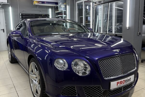 Бронь лобового стекла, полировка, керамика Bentley Continental | ProTint СПб