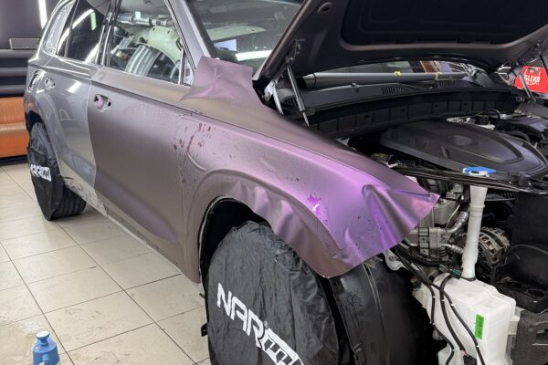 Оклейка PPF Geely Monjaro — плёнка FirePPF, NAR Windshield, Oracal — Оклейка кузова полиуретановой пленкой, фото 5 | ProTint СПб