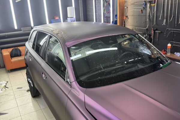 Оклейка PPF Geely Monjaro — плёнка FirePPF, NAR Windshield, Oracal — Оклейка кузова полиуретановой пленкой, фото 7 | ProTint СПб