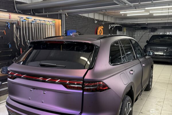 Оклейка PPF Geely Monjaro — плёнка FirePPF, NAR Windshield, Oracal — Оклейка кузова полиуретановой пленкой, фото 14 | ProTint СПб