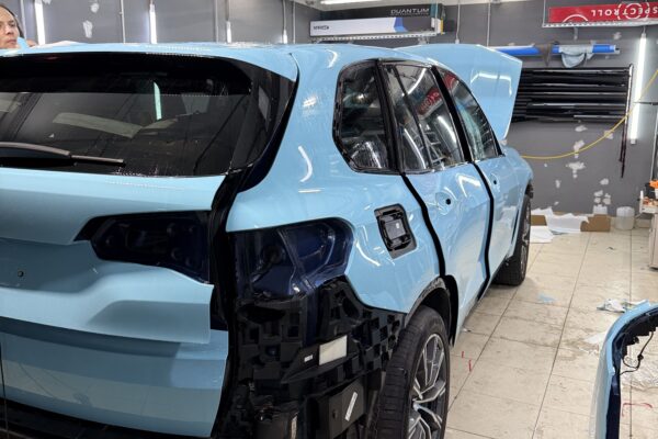 Оклейка цветным PPF BMW X5 G05 — плёнка Polycol — Оклейка кузова полиуретановой пленкой, фото 5 | ProTint СПб