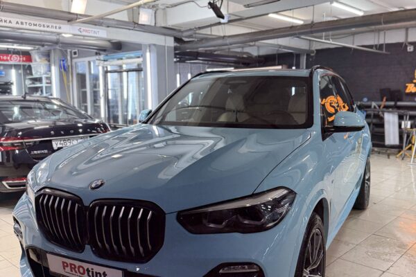 Оклейка цветным PPF BMW X5 G05 | ProTint СПб
