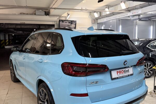 Оклейка цветным PPF BMW X5 G05 — плёнка Polycol — Оклейка кузова полиуретановой пленкой, фото 8 | ProTint СПб