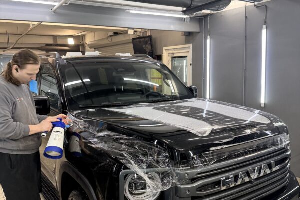 Оклейка PPF Haval H9 — плёнка IQprotect 210 — Оклейка кузова полиуретановой пленкой, фото 2 | ProTint СПб