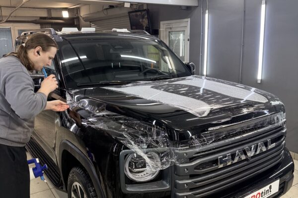Оклейка PPF Haval H9 — плёнка IQprotect 210 — Оклейка кузова полиуретановой пленкой, фото 3 | ProTint СПб