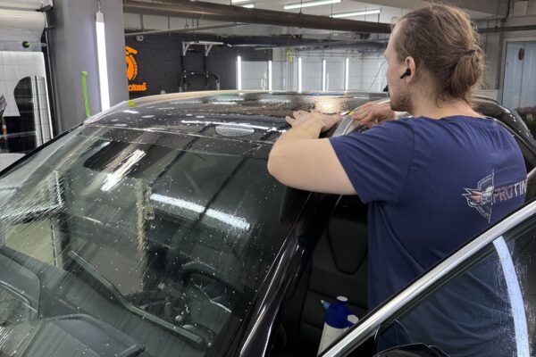 Оклейка PPF Haval F7 — плёнка IQprotect 210 — Оклейка кузова полиуретановой пленкой, фото 15 | ProTint СПб