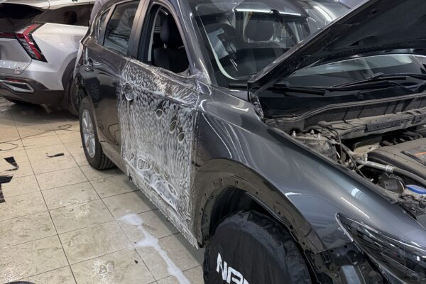 Оклейка кузова MazdaCX5 — плёнка NAR Premium 210 — Оклейка кузова полиуретановой пленкой, фото 11 | ProTint СПб