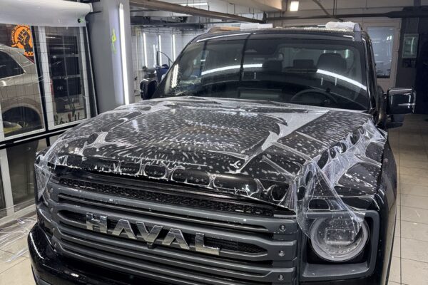 Оклейка PPF Haval H9 — плёнка IQprotect 210 — Оклейка кузова полиуретановой пленкой, фото 7 | ProTint СПб